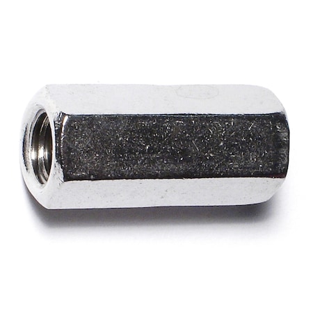 Midwest Fastener Coupling Nut, 5/16"-18, 18-8 Stainless Steel, Not Graded, 1 in Lg, 18 PK 53782